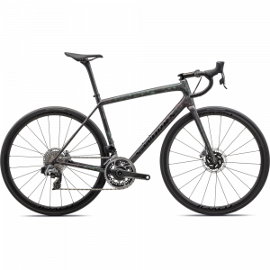 Vélo Specialized Aethos S-Works Etap Gloss Obsidian/Lapis + Abalone Organic Color Run/Obsidian
