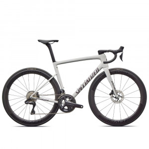 Vélo Specialized Tarmac Sl8 Pro - Shimano Ultegra Di2 Gloss Dolomite Metallic / Nebula Metallic 2026