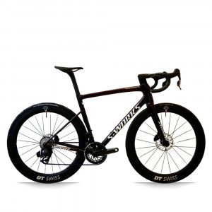Vélo Specialized S-Works Tarmac SL8 Force AXS E1 Gloss Solidity-Red Dtswiss ARC1100