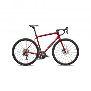 Vélo Specialized Aethos 2 Pro - Shimano Ultegra Di2 Rouge brillant / Chrome 2026