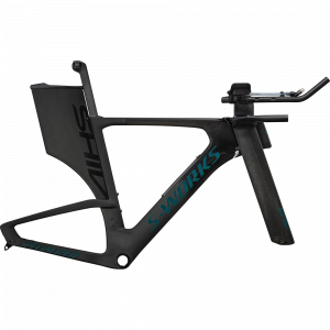 Cadre Specialized Shiv Sw Frmset Ltd Noir brillant Presque noir Granit fumé Bleu sarcelle