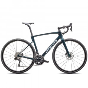Vélo Specialized Roubaix Sl8 Comp  105 Di2 Gloss Lagoon
