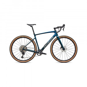 Vélo Specialized Diverge 4 Sport Carbon - Shimano GRX 600 Émeraude métallisé/Argent poudré 2026
