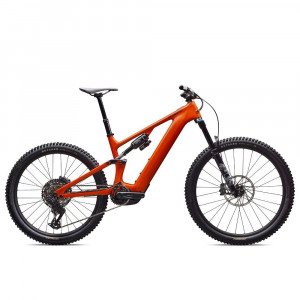 Vélo Specialized Turbo Levo Comp Carbon G4 Nb Orange brillant sur argent poudré / bleu marine foncé 2026