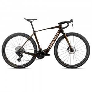 Vélo Orbea DENNA M31e Caramel Carbon View - Golden Sand (Gloss) 2026