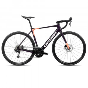Vélo Orbea GAIN M30 Fantasy Purple Carbon View (brillant) - Orange Cloud (mat) 2026