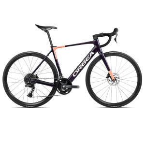 Vélo Orbea GAIN M40 Fantasy Purple Carbon View (brillant) - Orange Cloud (mat) 2026