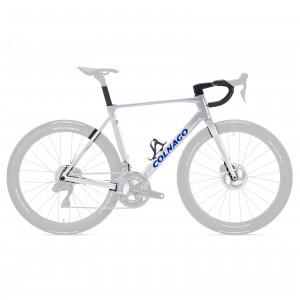 Cadre Colnago V5RS Disc - White - Silver - Blue - VRWB