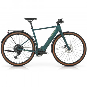 Vélo Megamo Lande à guidon plat, bleu, 2025