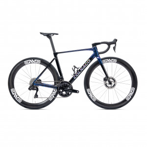 Vélo Colnago V5RS Shimano Dura Ace Di2 R9270 + Enve SES 4.5 - Blue - STBU