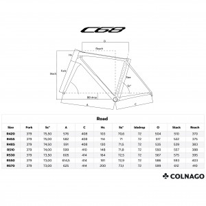 Vélo Colnago C68 Disc Road Shimano Ultegra 8170 - HRAU Black Blue