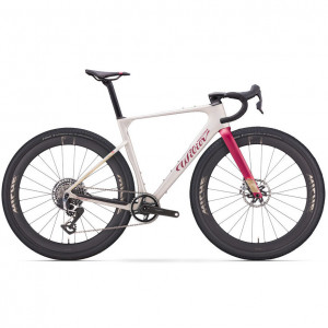 Vélo Wilier Triestina Rave SLR ID2 S.Record X 1x13 WRL + Miche Graff Aero 48 - Byte Cream Matt