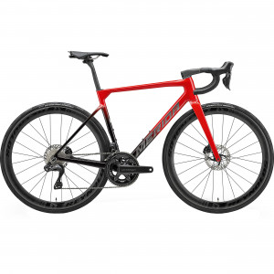 VéloVélo Merida Scultura 9000 V 3 - Passion Red - Dark Race Red - Grey