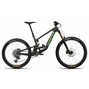 Vélo Santa Cruz Nomad 7 Carbon X0 AXS RSV à ressort — Matte Metallic Earth