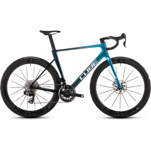 Vélo Cube Litening Air C:68X SLX, chromeblue´n´liquidblue