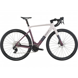 Vélo Scott Solace Gravel 30, mineral pink/flint purple