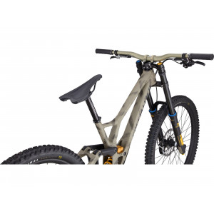 Vélo Specialized Demo Race, satin taupe/black/brushed