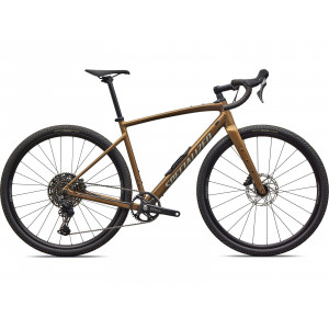 Vélo Specialized Diverge 4 Sport Alloy Shimano Cues, satin burnt gold metallic/shadow silver
