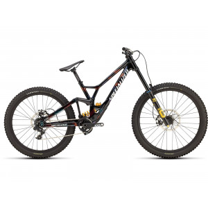 Vélo Specialized Demo Race, gloss obsidian/brushed/chameleon supernova