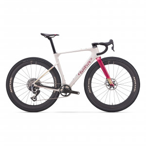 Vélo Vélo Wilier Triestina Rave SLR Id2 Sram Red XPLR + Miche Graff Aero 48 2026 - Byte Cream Matt