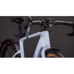 Vélo Cube Nuroad Hybrid C:62 SLX 400X FE, iceblue´n´prism