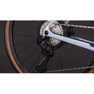 Vélo Cube Nuroad Hybrid C:62 SLX 400X, iceblue´n´prism