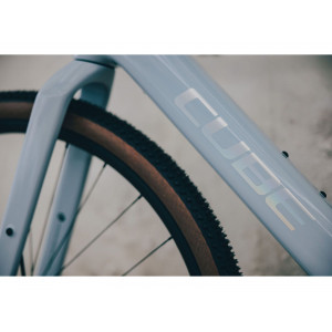 Vélo Cube Nuroad Hybrid C:62 SLX 400X, iceblue´n´prism