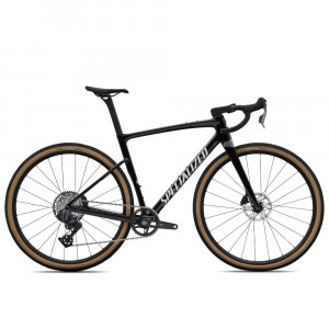 Vélo Specialized Crux 5 Comp Sram Rival XPLR Obsidian Metallic/Dune White