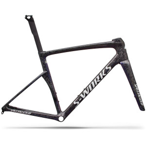 Cadre Specialized S-Works Tarmac SL9 Carbono Fact 12R Gloss Carbon/Red To Blue Pearl/White