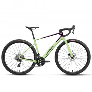 Vélo Orbea TERRA M30TEAM Acid Gum - Fantasy Purple Carbon View (brillant)