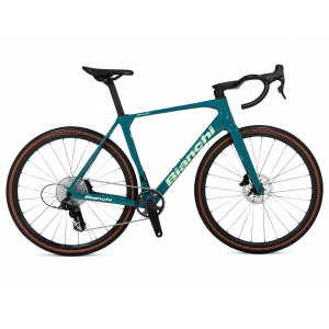Vélo BIANCHI IMPULSO COMP EKAR GT 1x13S - J2 – Verde Acqua / Logo Menta – Full Glossy