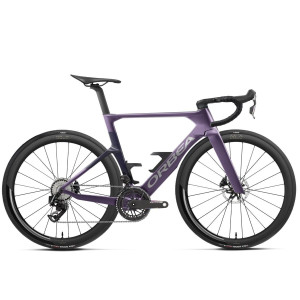 Vélo Orbea Orca Aero M21E Ltd Royal Plum (mat) - Fantasy Purple C. View (brillant)