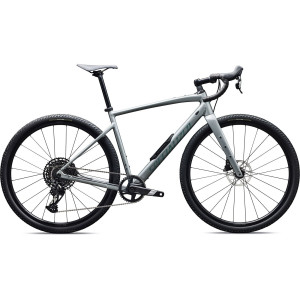 Vélo Specialized Diverge 4 Comp Alloy SRAM Apex, satin shadow silver/fjord metallic