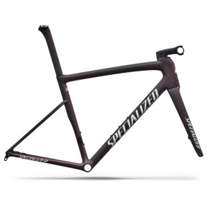 Cadre Specialized Sl8 Satin Carbon / 100 % Cqv Reflex Super Red Pearl Front Edge Fade / Metallic White Silver 2026