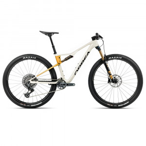 Vélo Orbea OIZ M10 AXS Ivory White (Gloss) - Bumblebee Yellow (Matt) 2026
