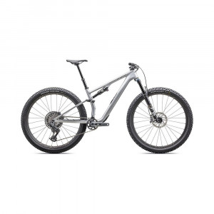 Vélo Specialized Epic 8 Expert Evo  Argent satiné poussiéreux / Gris acier 2025