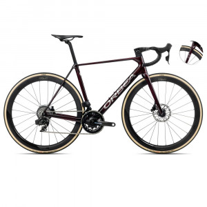 Vélo Orbea Orca M21Eltd Pwr Wine Red - Titanium (Gloss) 2025