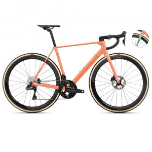 Vélo Orbea Orca M20Iltd Pwr Orange Cloud (Mat) - Stone Blue (Mat-Brillant) 2025
