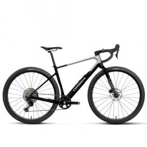 Vélo Orbea Terra M30TEAM 1X Noir - Argent métallisé étincelant 2026