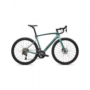 Vélo Specialized Roubaix Expert Gloss Fjord Metallic/White Pearl Fade/Emerald Metallic 2026