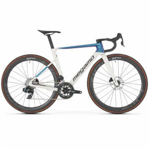Vélo Megamo Pulse 07 Blanc Bleu 2026