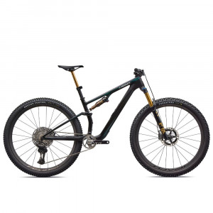 Vélo Specialized Epic 8 S-Works Evo DI2 Carbone brillant / Vert à violet dégradé Viavi / Métal liquide brossé 2026