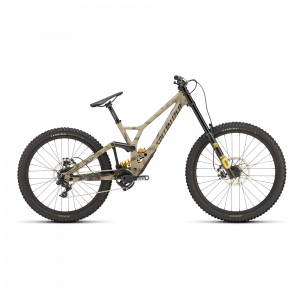 Vélo Specialized Demo Race Satin Taupe / Noir / Brossé 2025